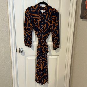 Amour Vert pattern dress